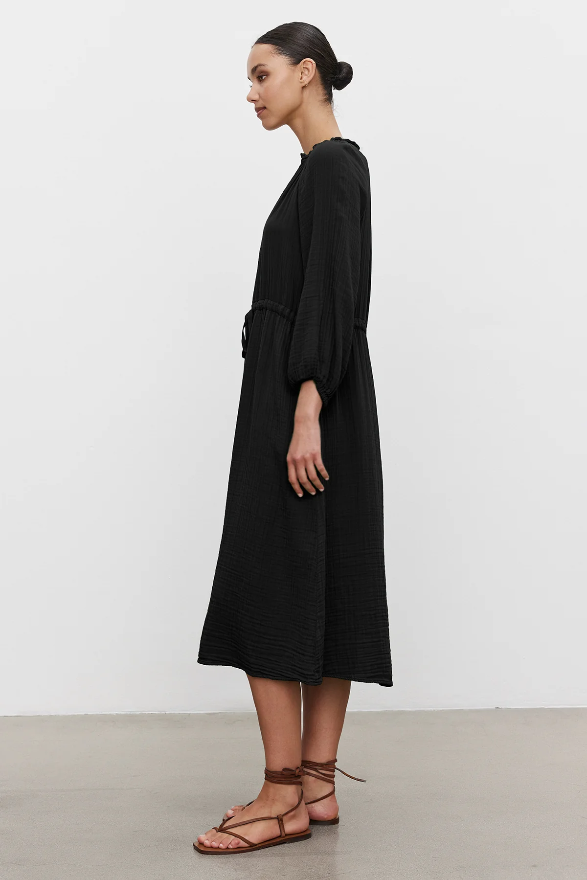 AUDREY COTTON GAUZE DRESS - Image 3