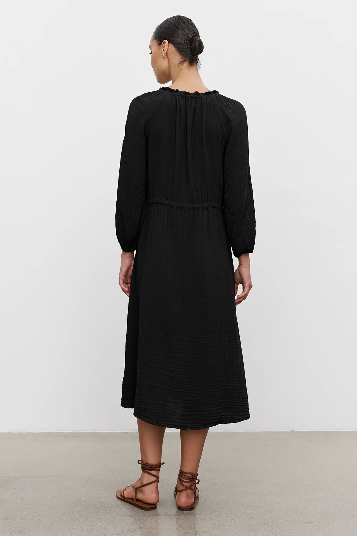 AUDREY COTTON GAUZE DRESS - Image 4