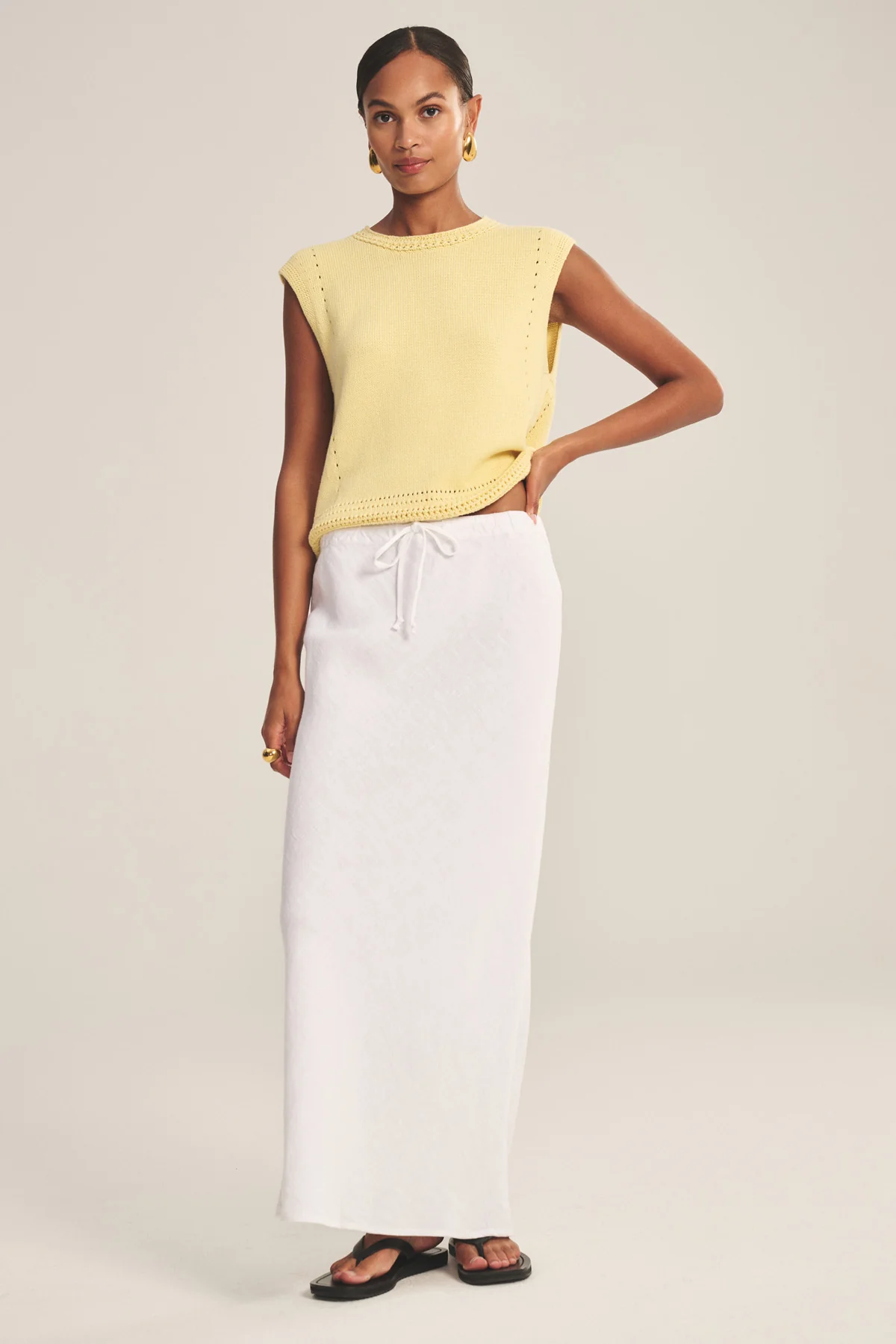 BEKA HEAVY LINEN SKIRT - Image 6