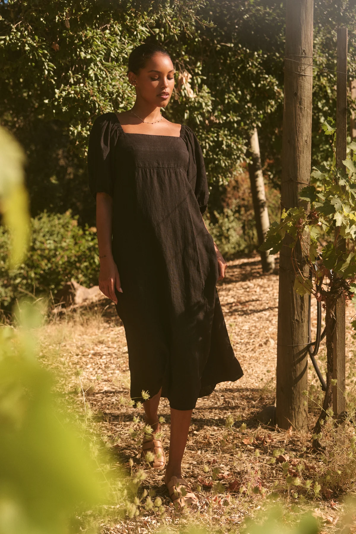 BROOKE LINEN DRESS - Image 5