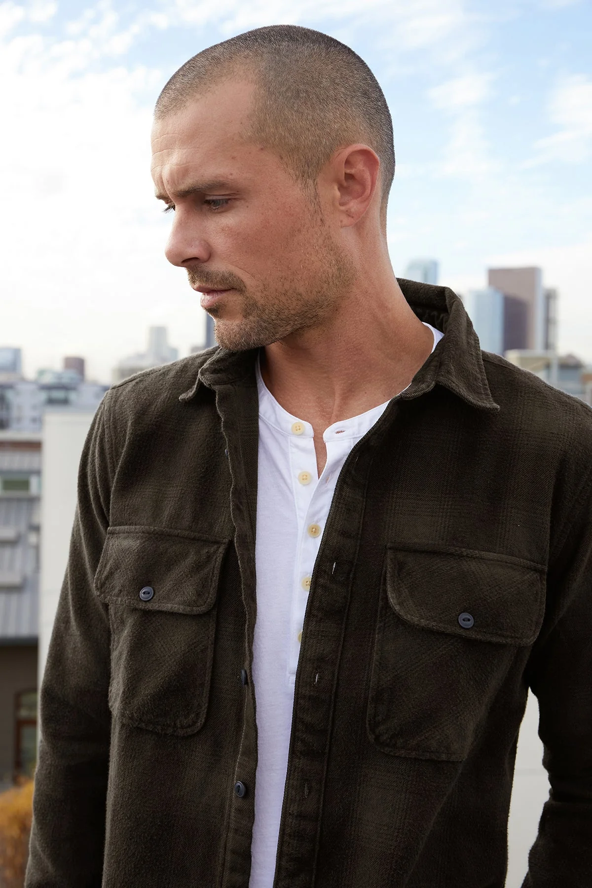 BRYSON PLAID BUTTON-UP - Image 10