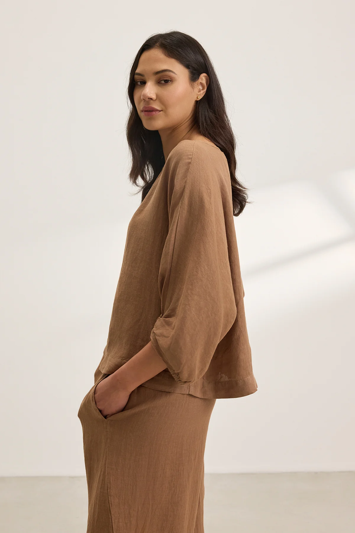 CASS LINEN TOP - Image 8