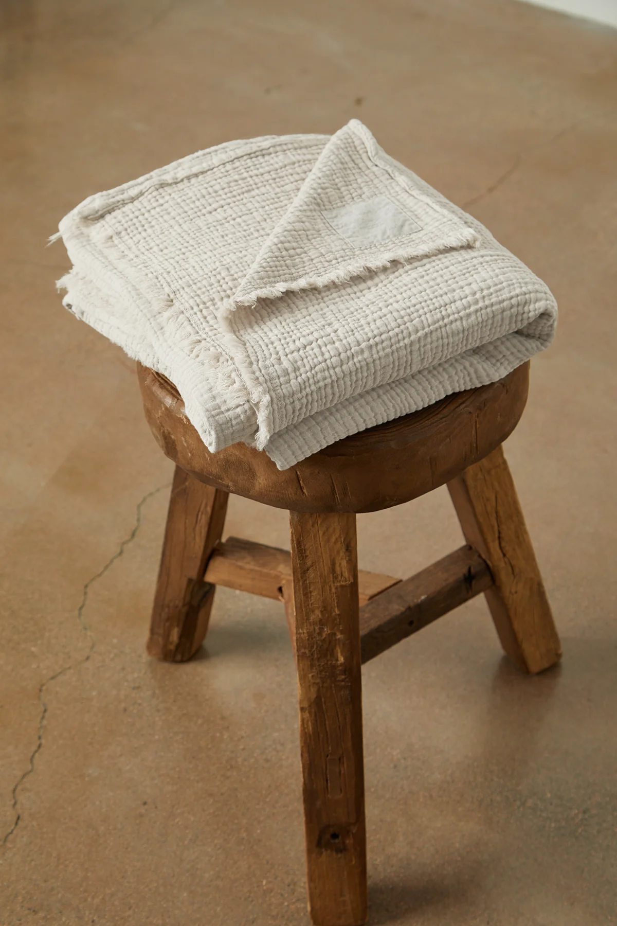 COTTON GAUZE THROW - Image 6