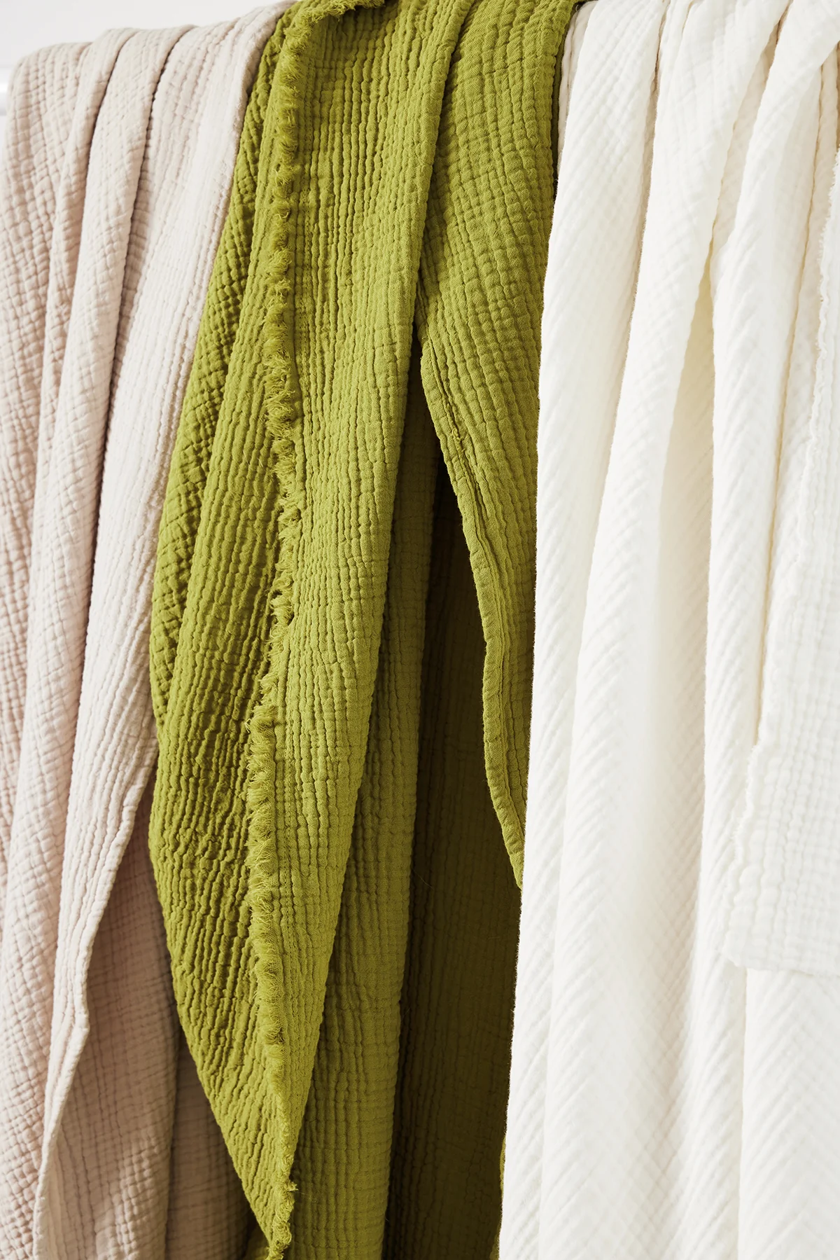 COTTON GAUZE THROW - Image 7