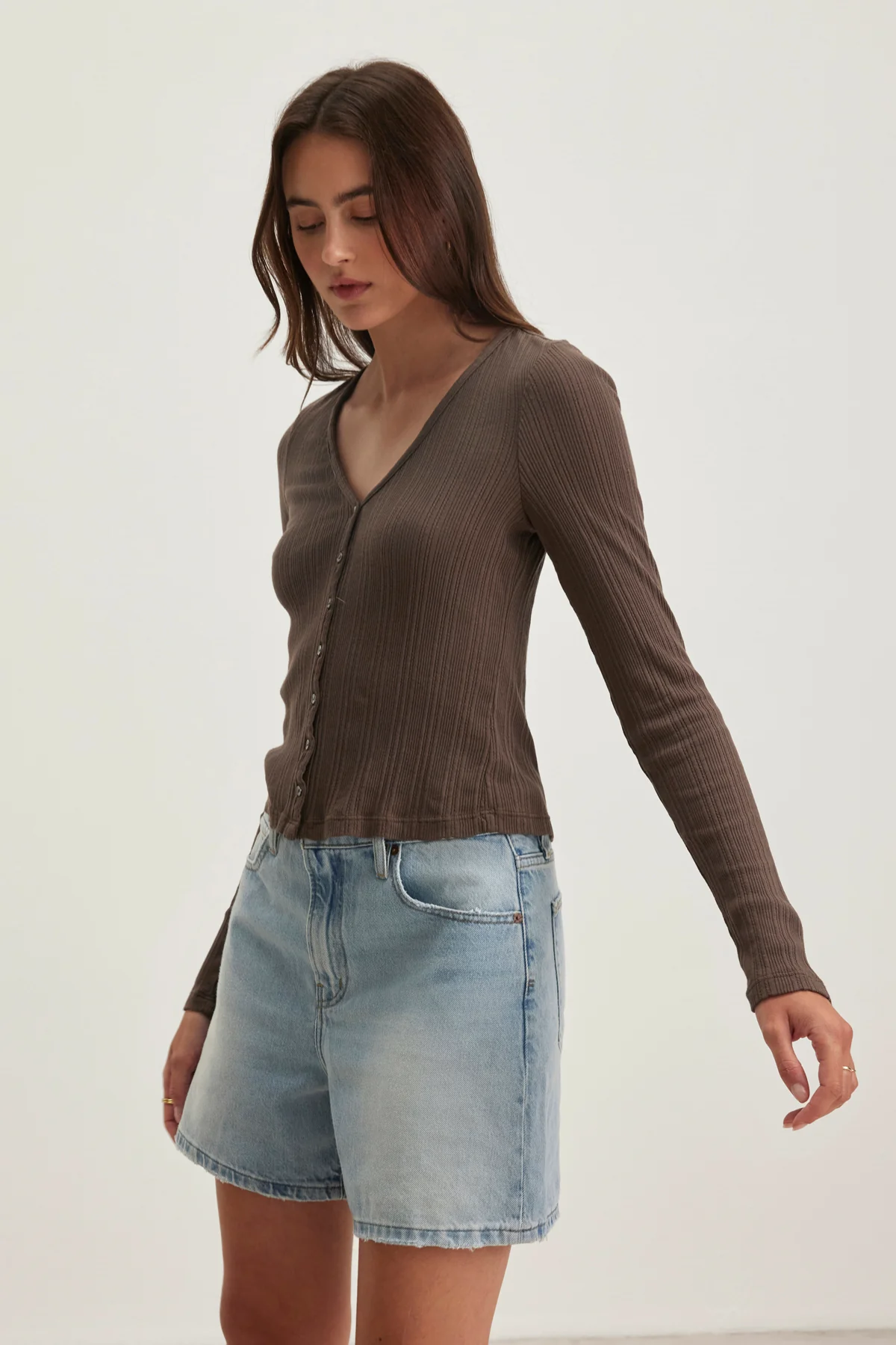 DREW POINTELLE CARDIGAN - Image 2