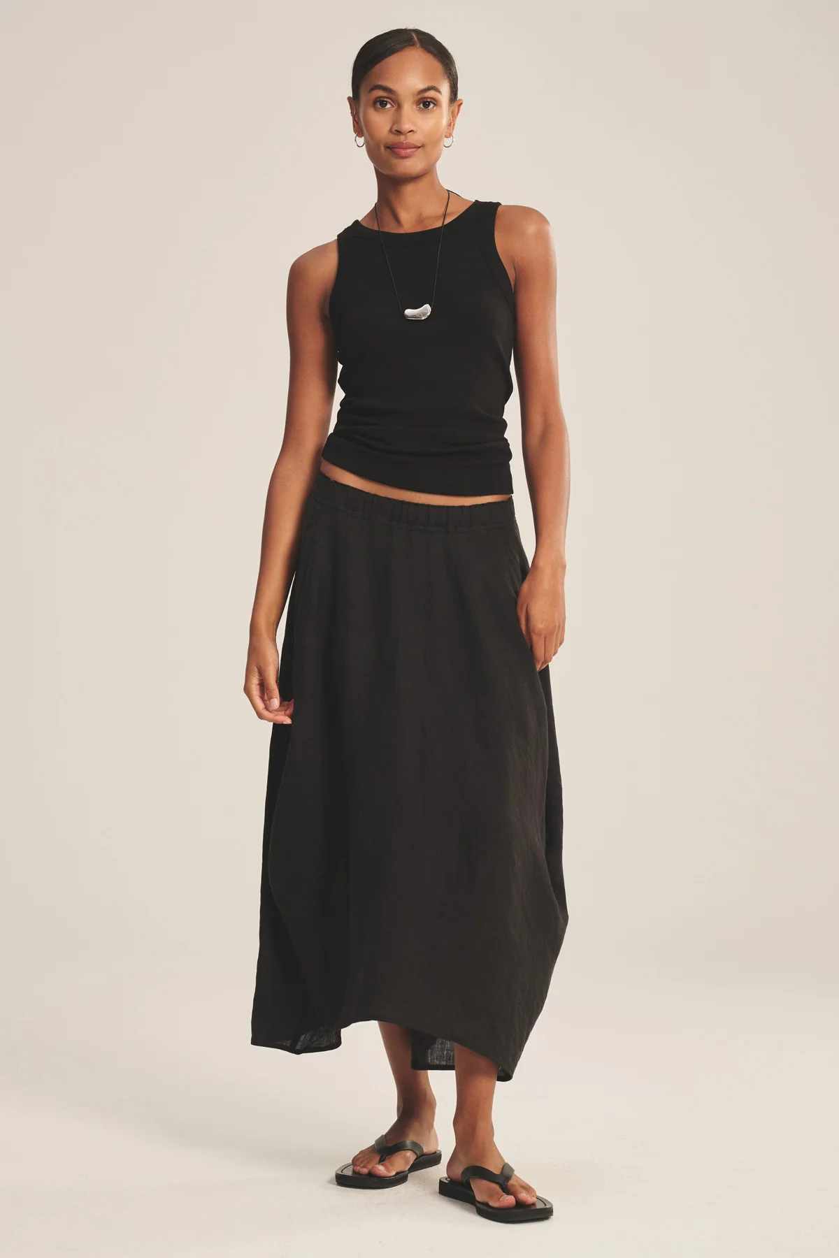 FAE LINEN SKIRT - Image 11