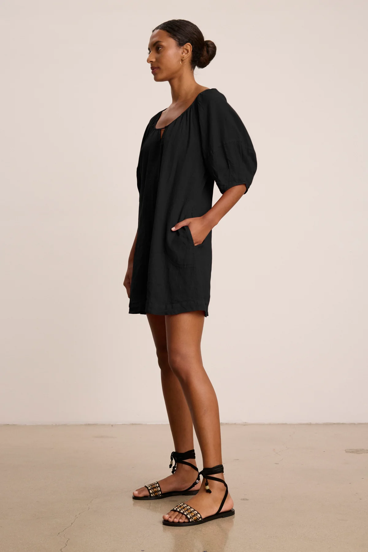 GRETA LINEN DRESS - Image 2
