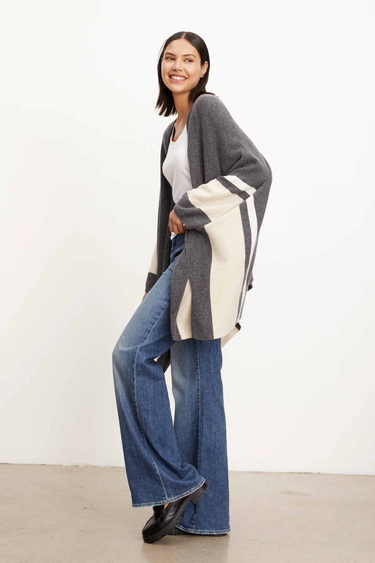 HARPER OPEN FRONT PONCHO - Image 3
