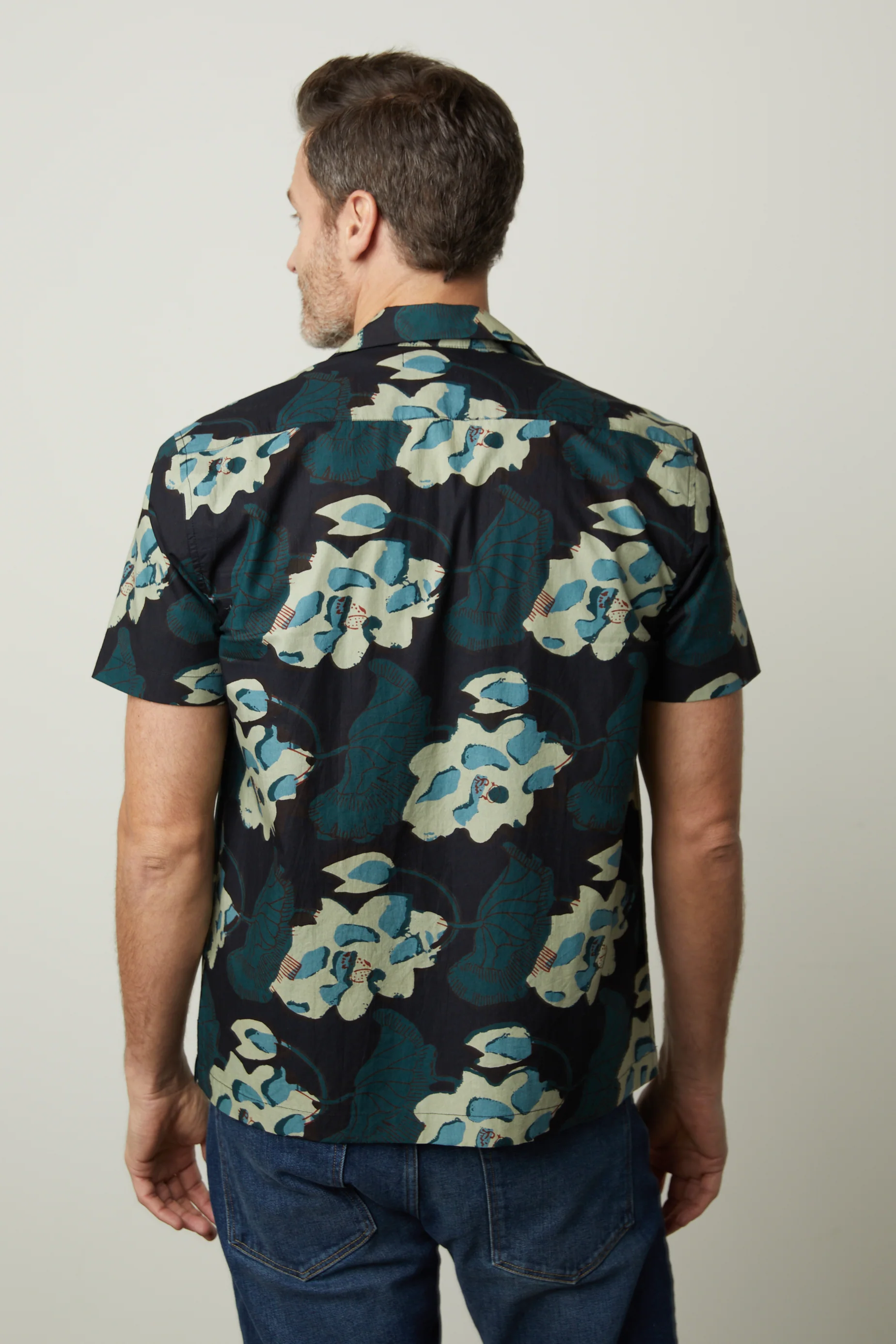 IGGY PRINTED BUTTON-UP SHIRT - Image 4