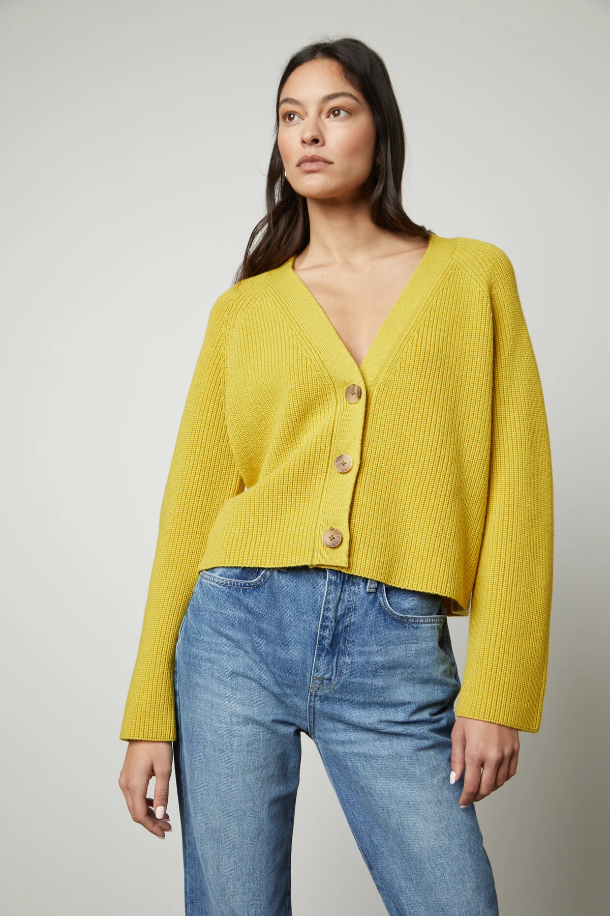 MARILYN BUTTON FRONT CARDIGAN - Image 6