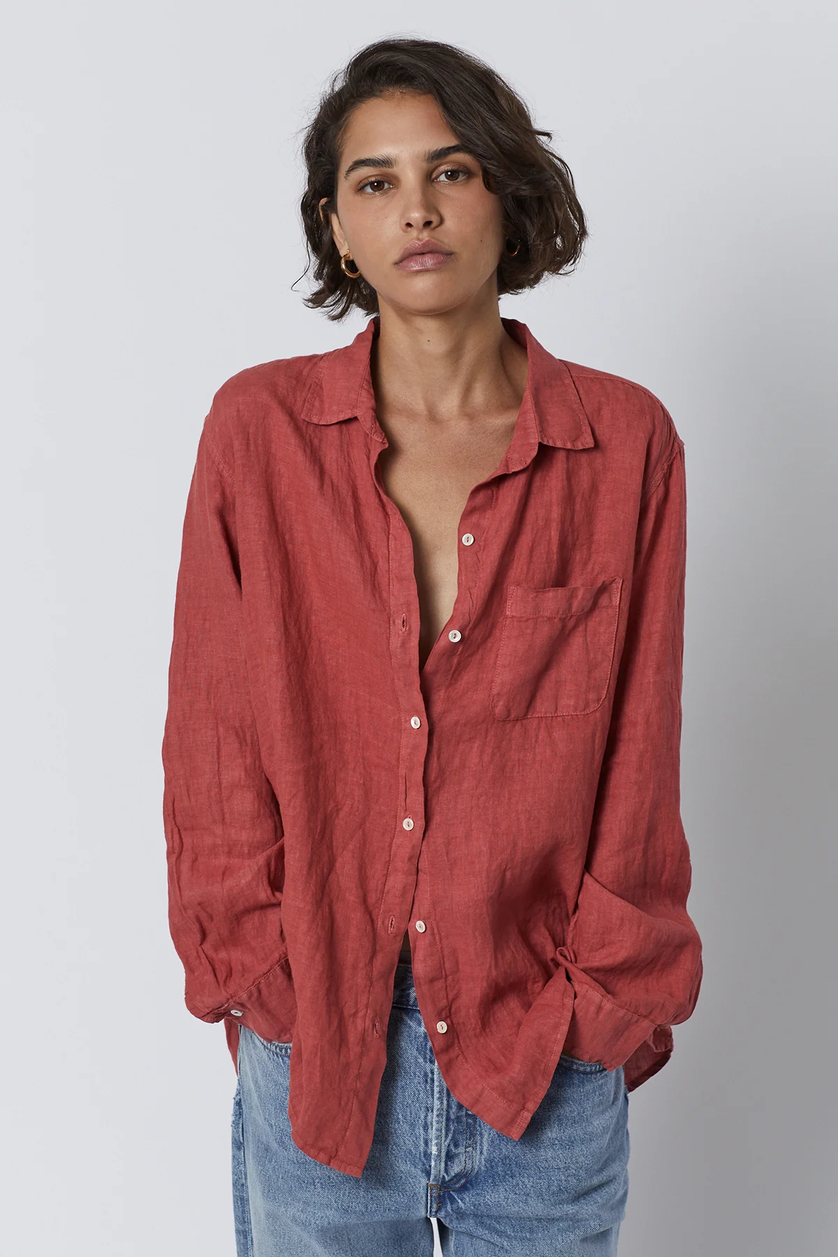 MULHOLLAND LINEN SHIRT - Image 42