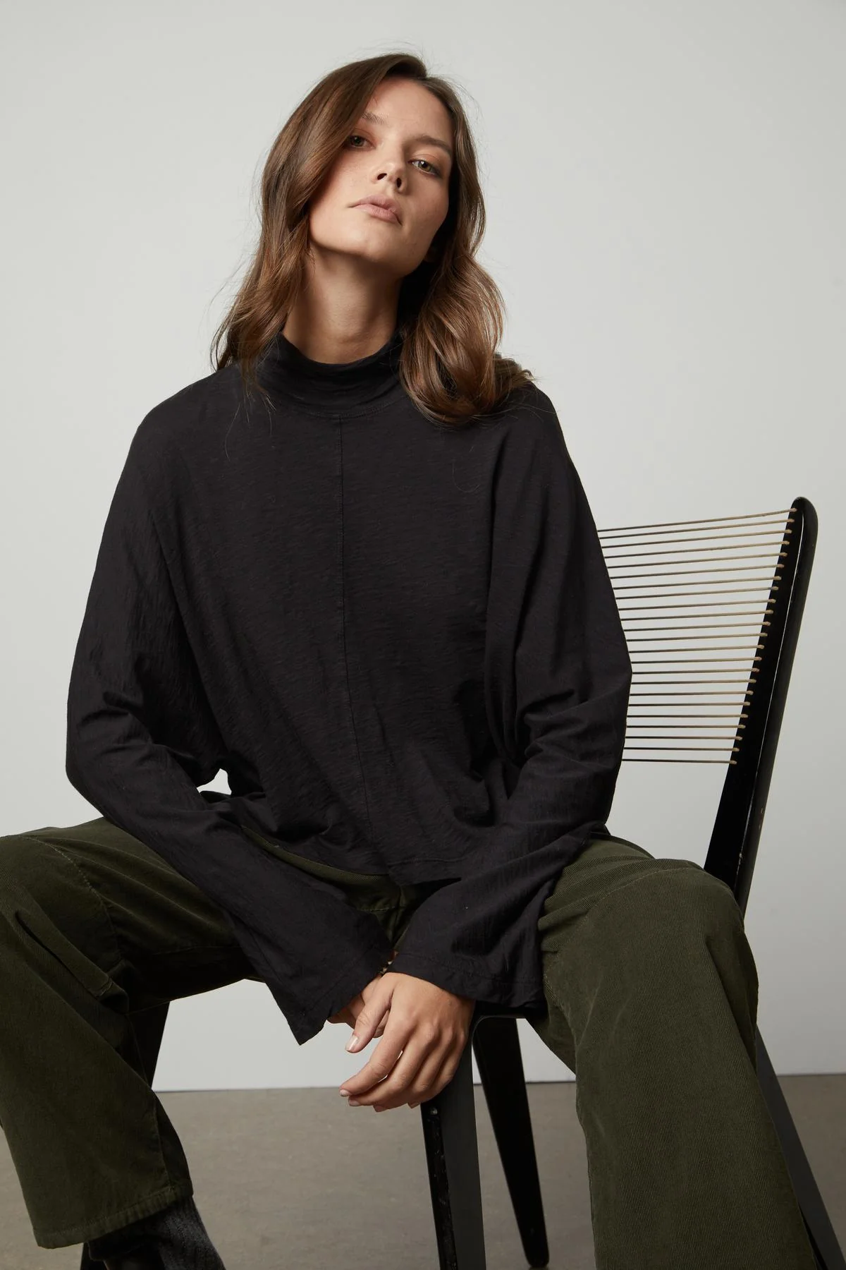 STACEY MOCK NECK TEE - Image 10